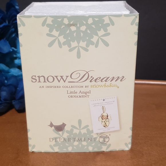 Dept 56 Snow Dream Little Angel Ornament 2011 w/ Original Box - Picture 6 of 6